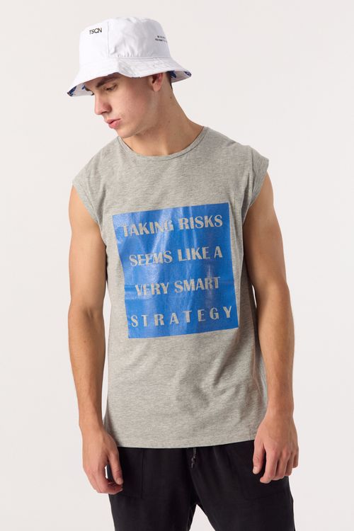 Remera Sm Fleur Melange