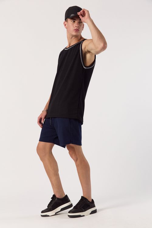 Remera Sm Futta Negro