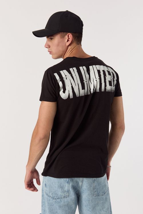 Remera Mc Brown Negro