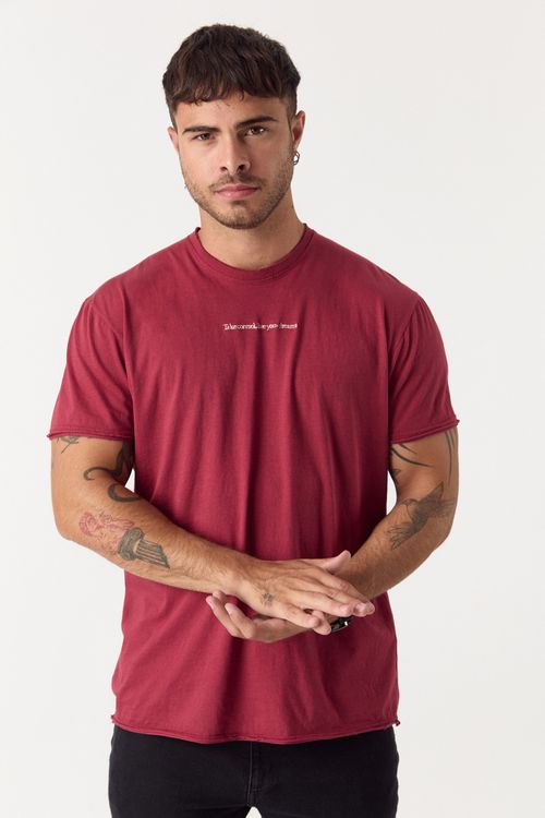 Remera Mc Beirut Bordo