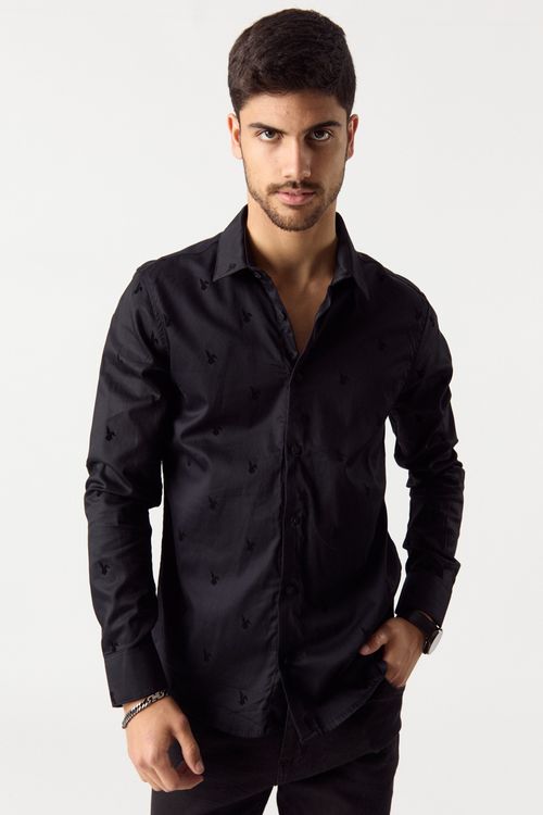 Camisa Ml Artical Negro