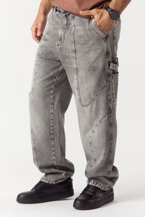 Jean Relax Toffees Gris
