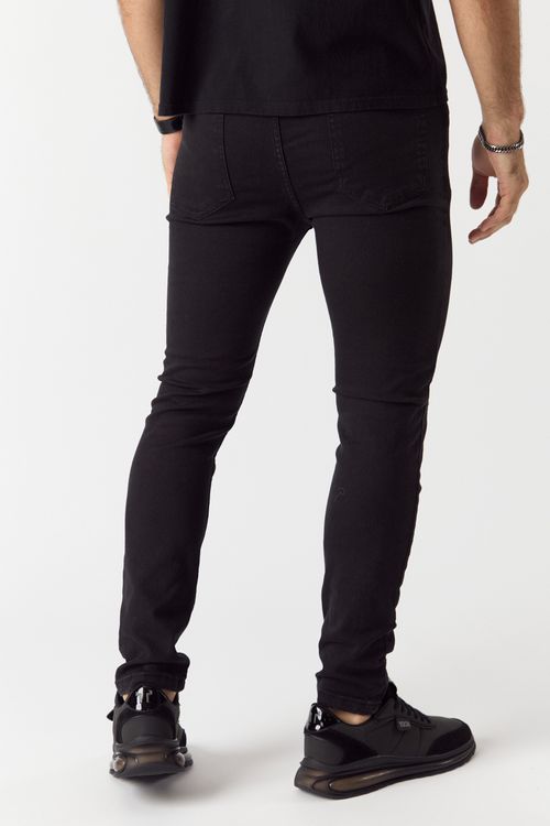 Jean Skinny Trooper Negro