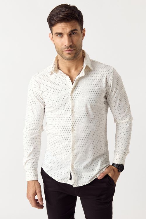 Camisa Ml Alun Blanco
