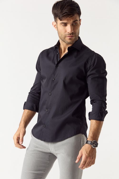 Camisas Ml Amoni Negro
