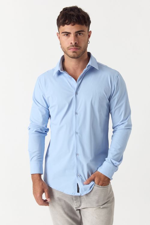 Camisa Ml Antong Celeste