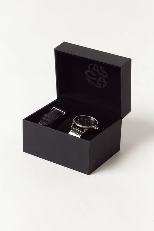 Reloj Set Santorini Negro