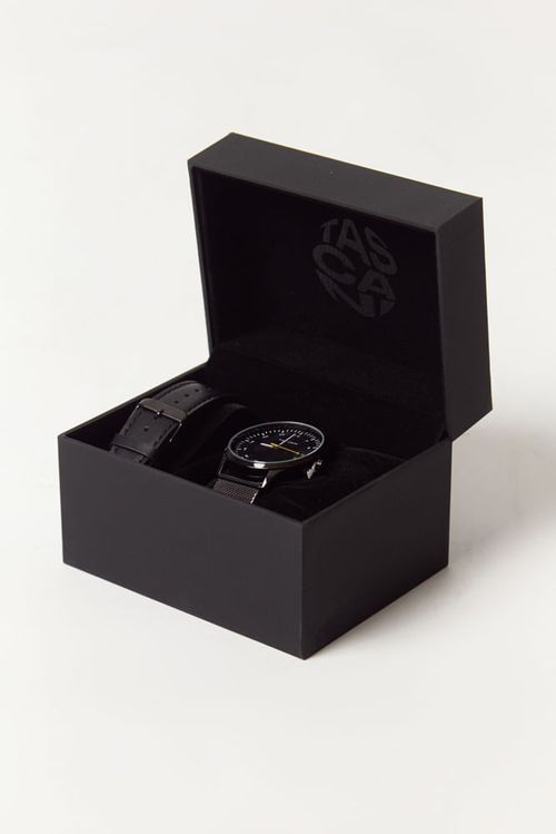 Reloj Set Solvat Negro