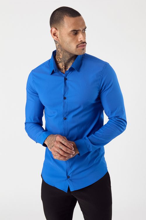 Camisas Ml Anune Azul Francia