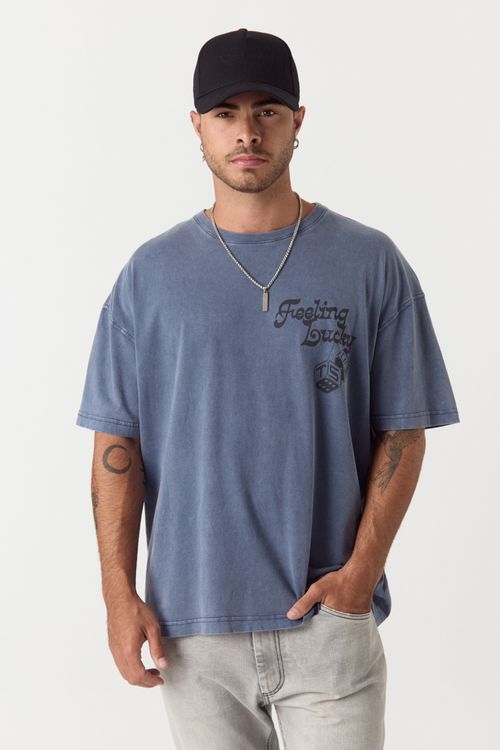 Remera Mc Belena Azul