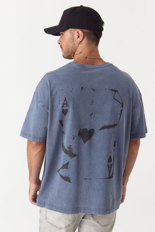 Remera Mc Belena Azul