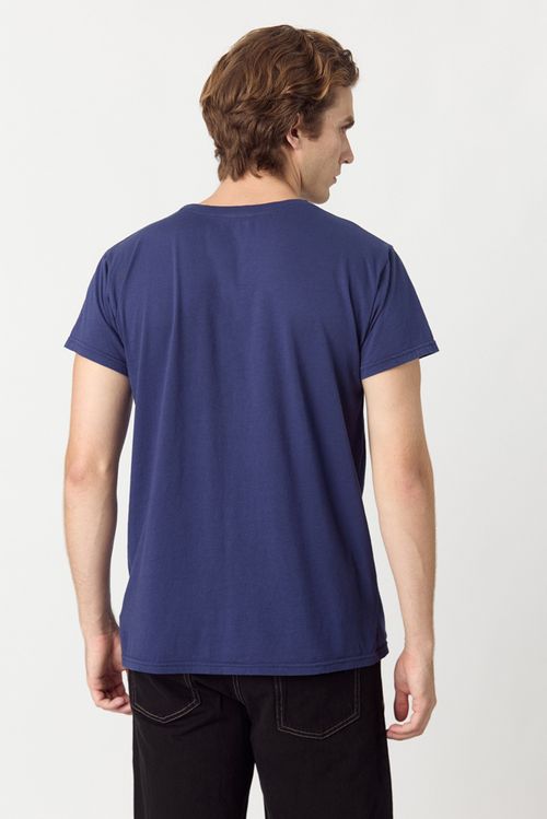 Remera Bolonia Plus Azul