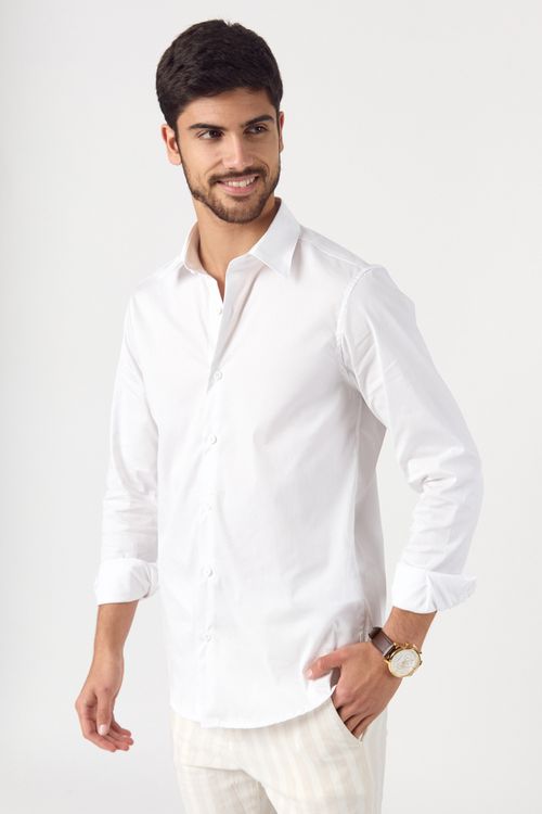 Camisa Ml Arlo Blanco