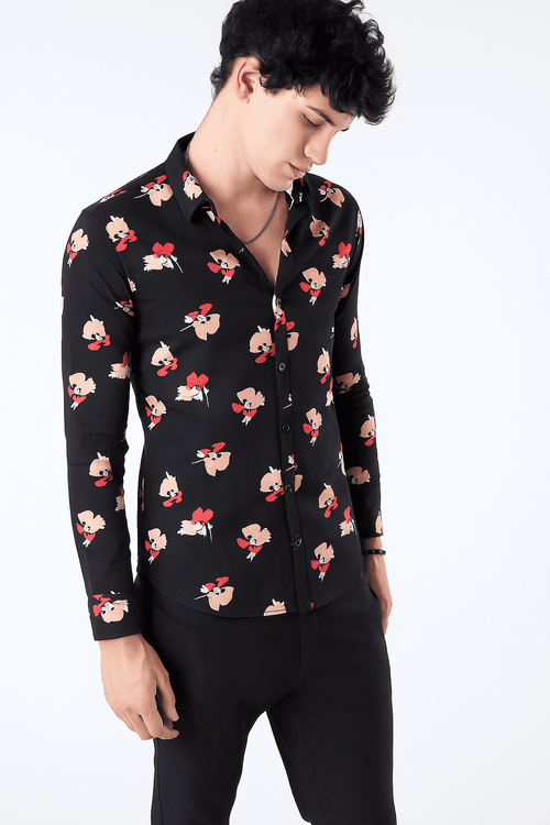 Camisa Ml Araoz Negro
