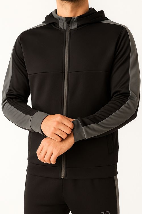 Buzo Deportivo Curly Negro