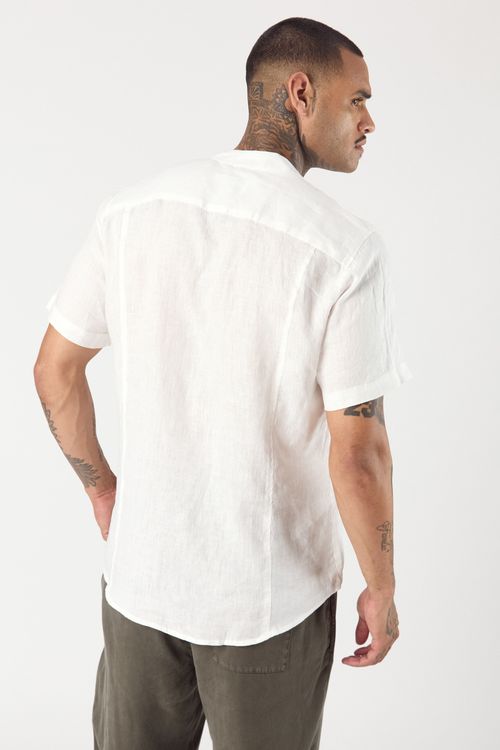 Camisa de Lino Mc Osaka Blanco
