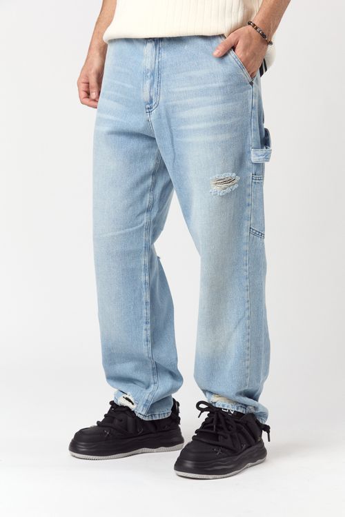 Jean Wide Leg Tuko Celeste