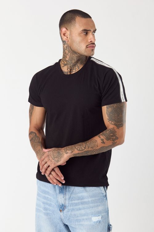 Remera Mc Basto Negro