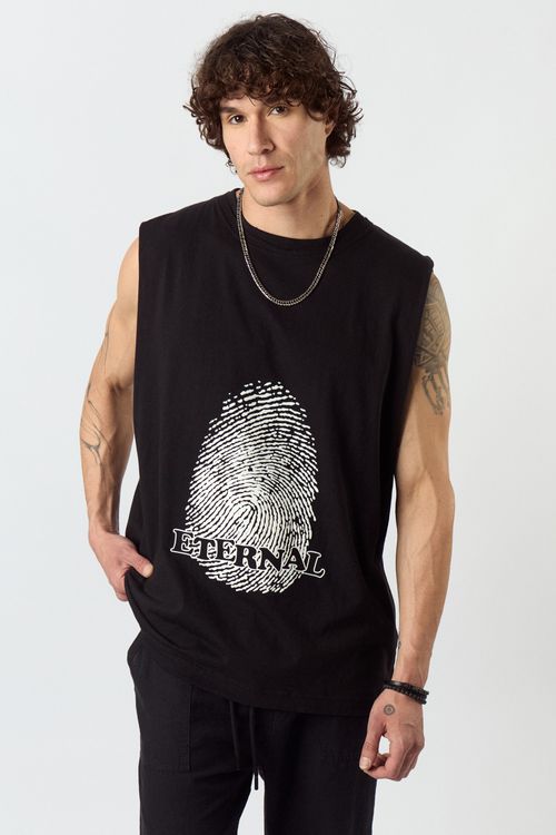 Remera Sm Fiji Negro