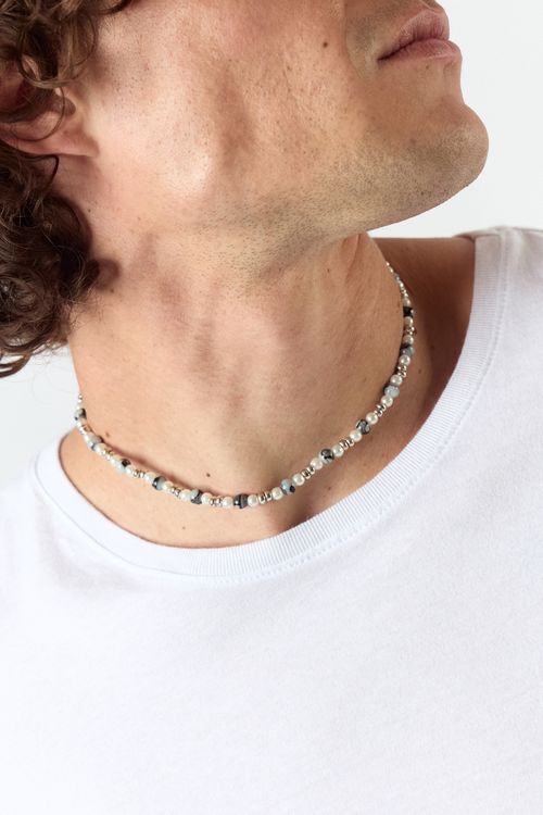 Collar Letonia Blanco