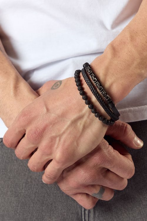 Pulsera Lewis Negro