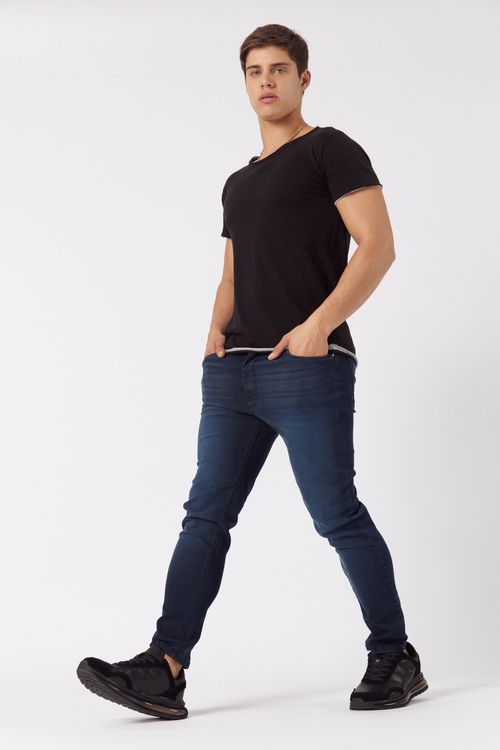 Jean Slim True Dark Azul