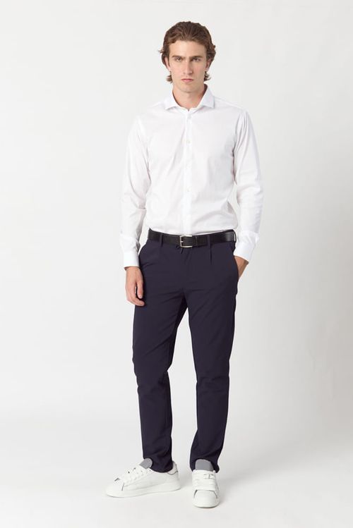 Camisa Ml Aluz Blanco