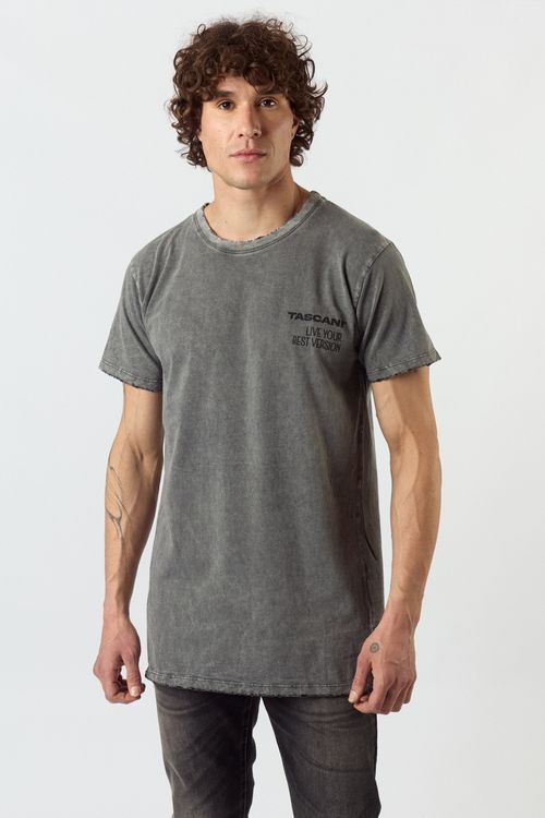 Remera Mc Bukini Gris Perla