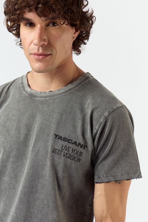 Remera Mc Bukini Gris Perla