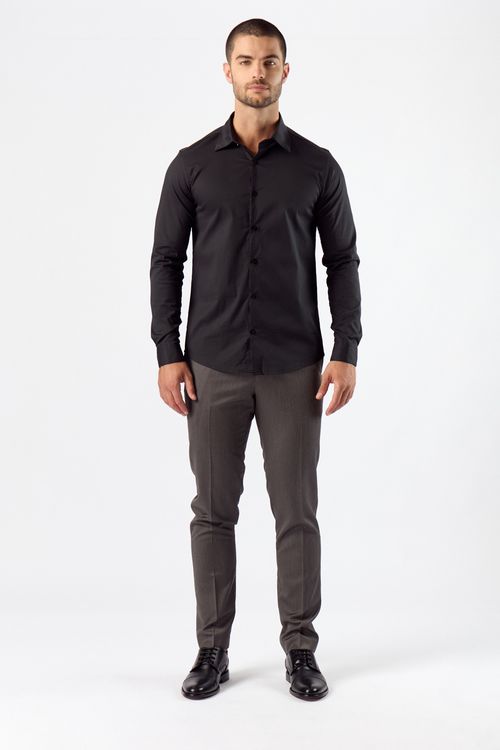 Camisa Ml Anessa Negro