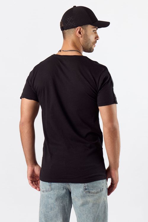 Remera Mc Buenno PlIs Negro