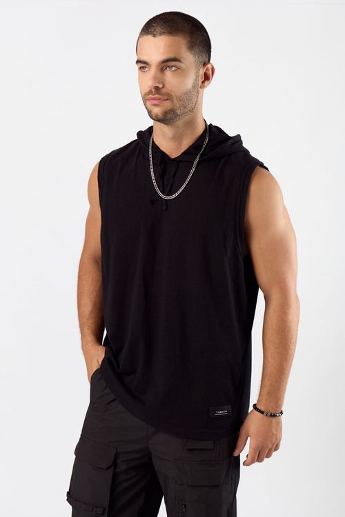 Remera Sm Florida Plus Negro
