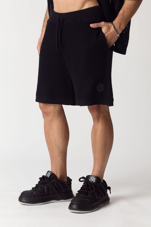 Bermuda Tejida Doxon Negro