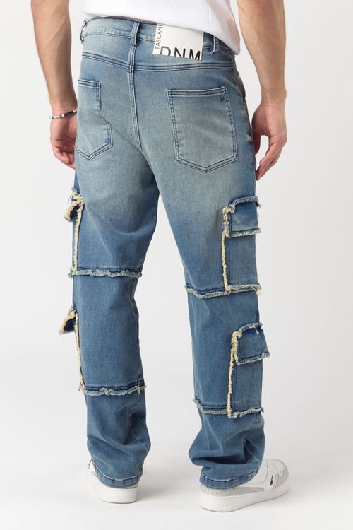 Jean Relax Cargo Tennesse Azul