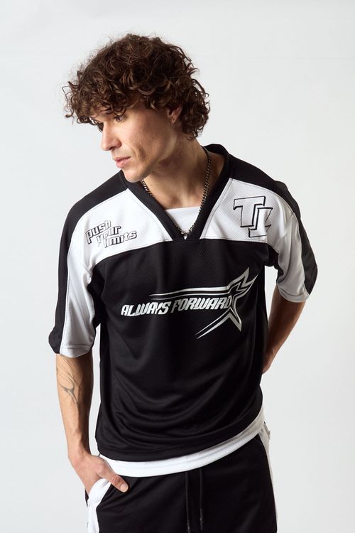 Remera Deportiva Mc Buono Negro