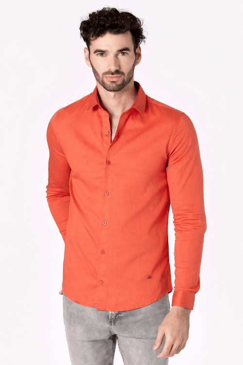 Camisa Ml Adrilo Rojo