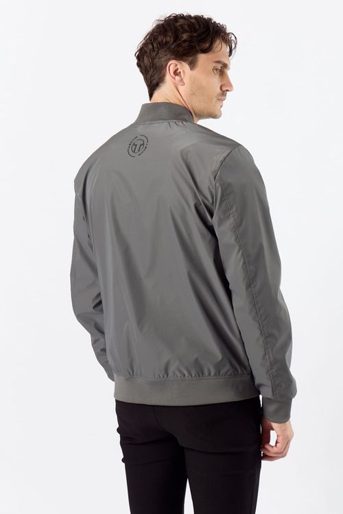 Campera Rena Remix Gris Topo